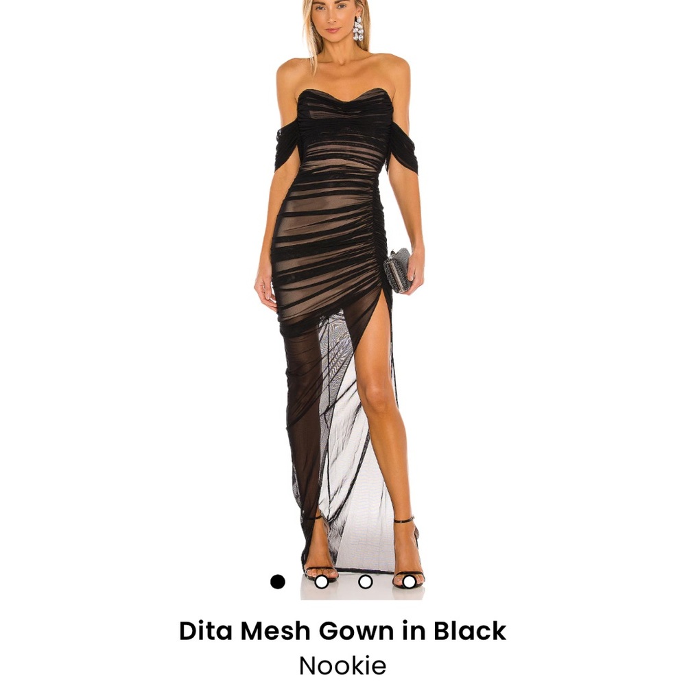 Nookie mesh dress(revolve)